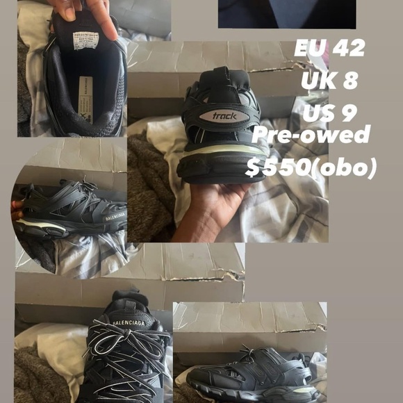 Balenciaga track shoes - Picture 1 of 8